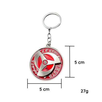 Llavero de Mangekyō Sharingan Giratorio