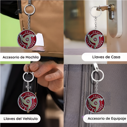 Llavero de Mangekyō Sharingan Giratorio